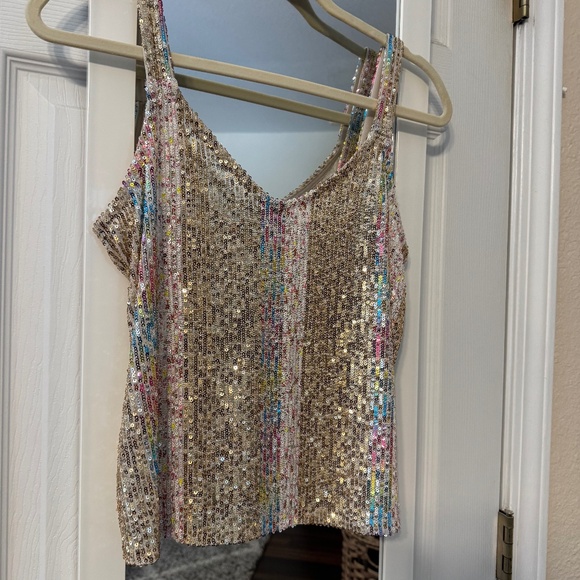 Sequin tank - Picture 1 of 3